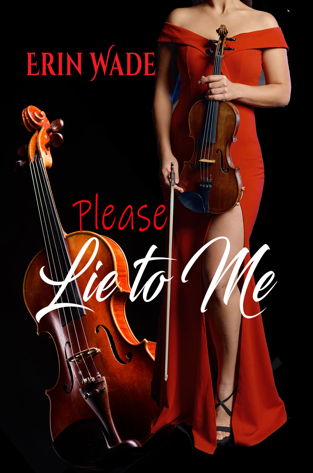 PLEASE LIE TO ME - PAPERBACK - AUTOGRAPHED by Erin Wade