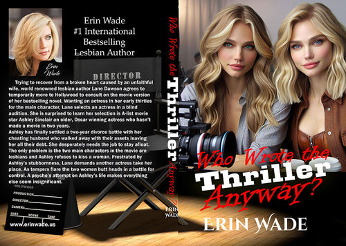WHO WROTE THE THRILLER ANYWAY? - HARDBACK AUTOGRAPHED BY ERIN WADE